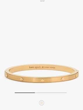 Kate Spade ♠️ Gold Bangle